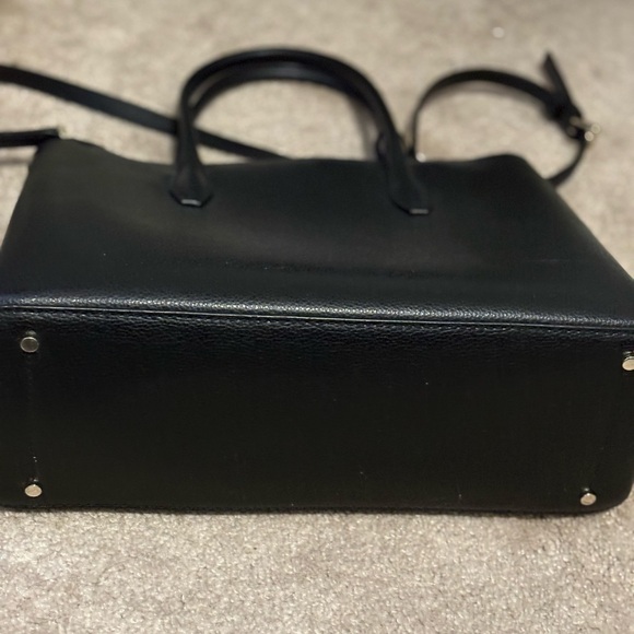 Kate Spade Black Leather Tote - Picture 4 of 7